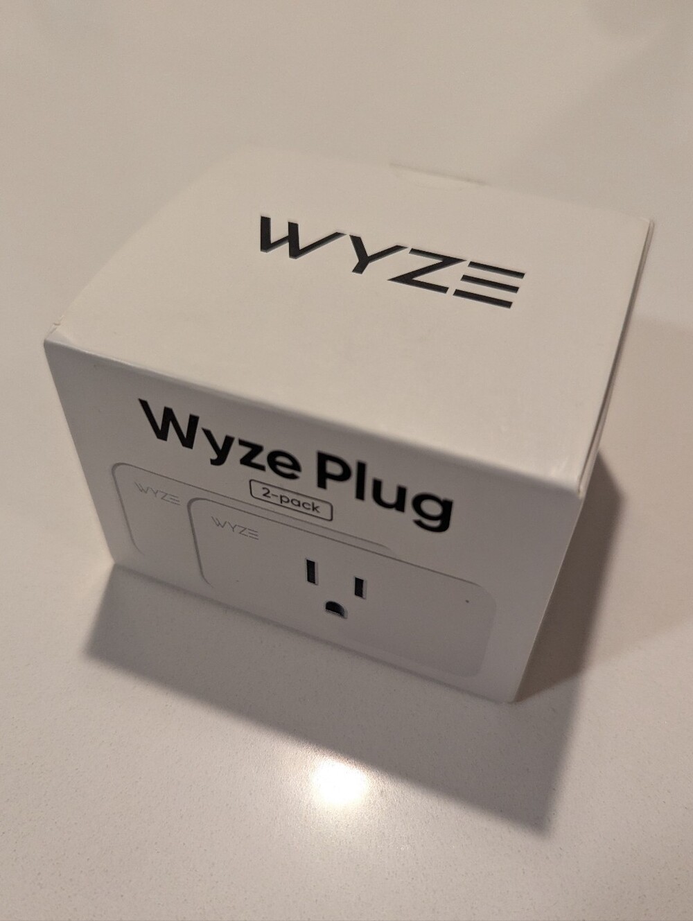 New NWT Wyze Plug 2-Pack Smart Outlet - White